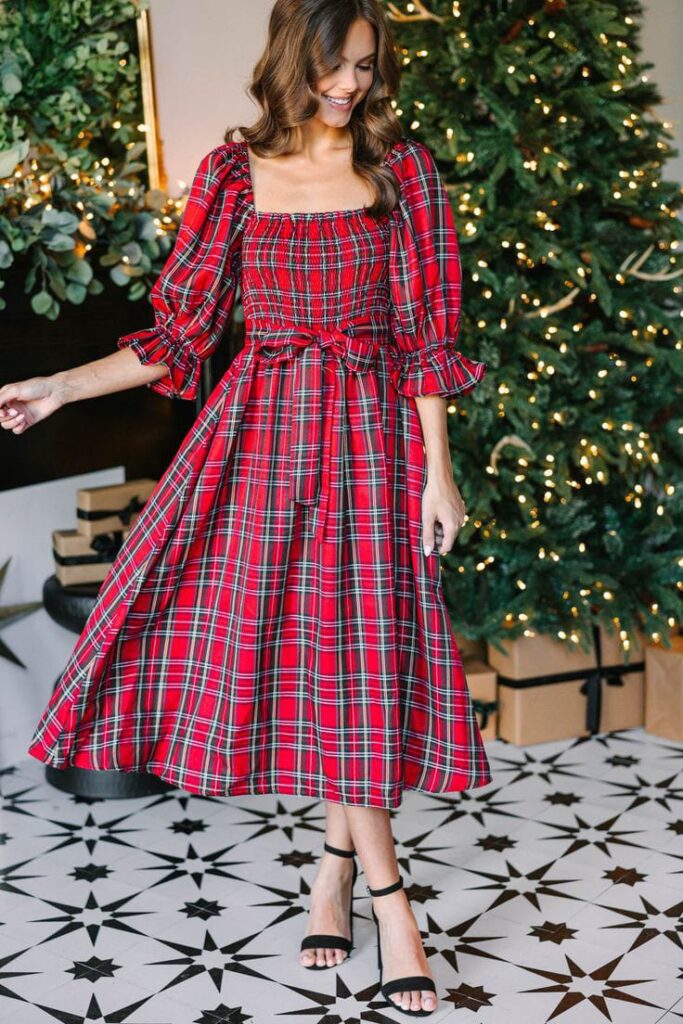 Classic Plaid Dresses