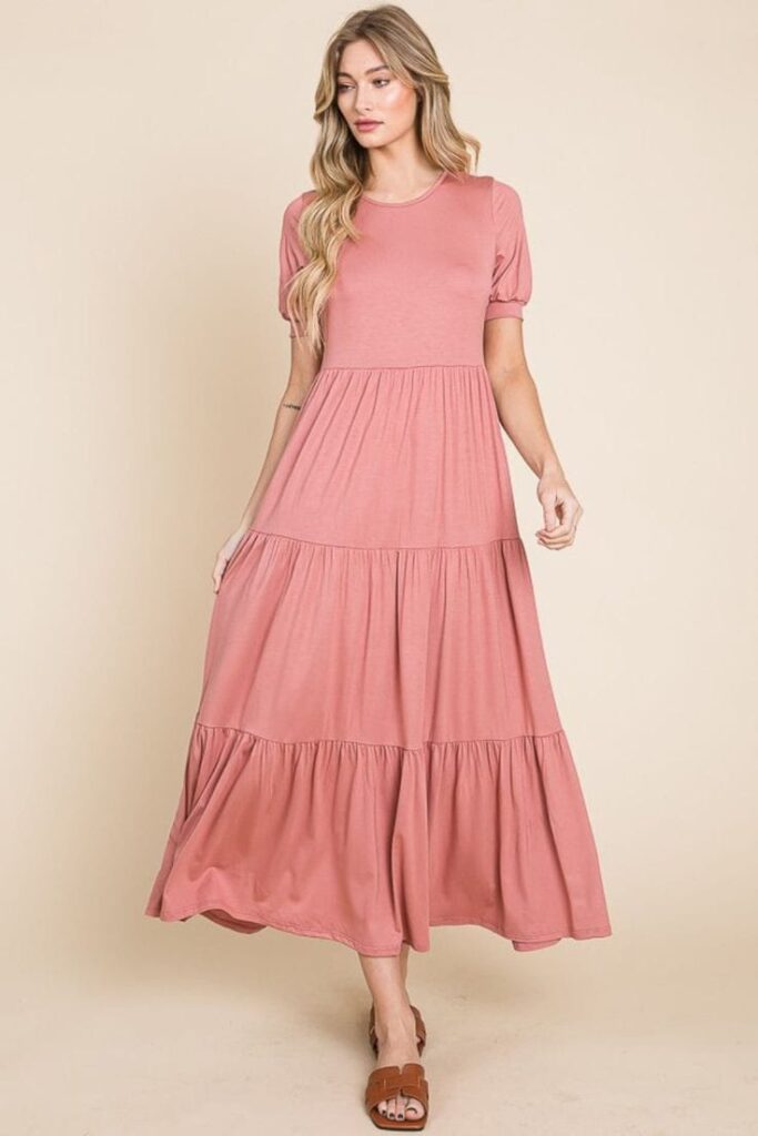 Flowy Tiered Dresses