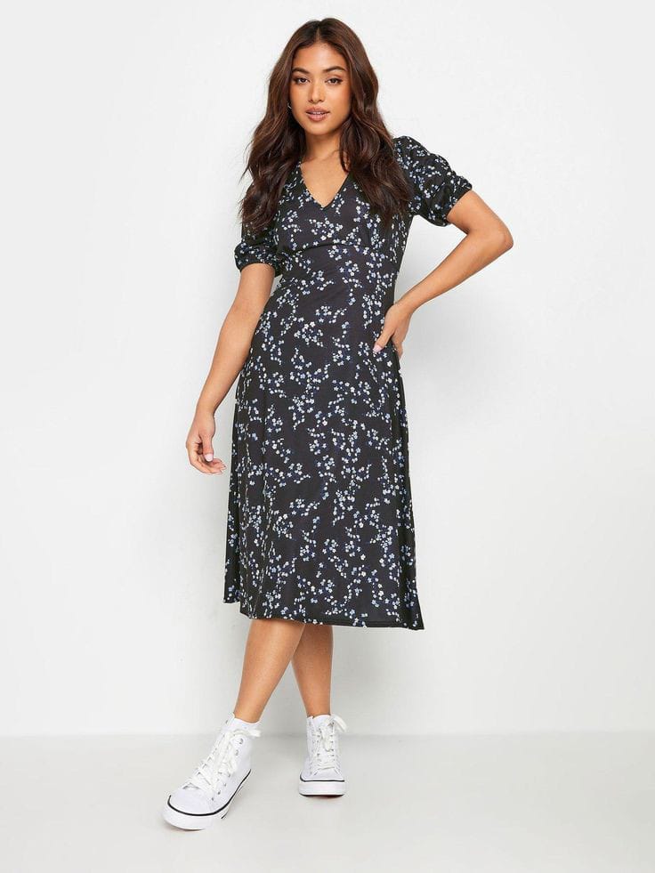 Winter Midi Tea Dress