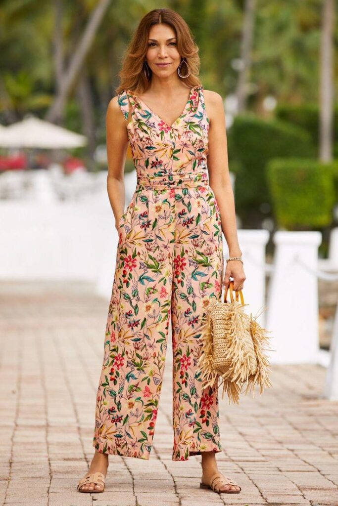 Trendy Floral Jumpsuit