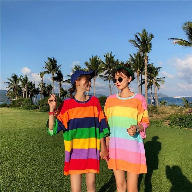 Seasonal Rainbow Outfits