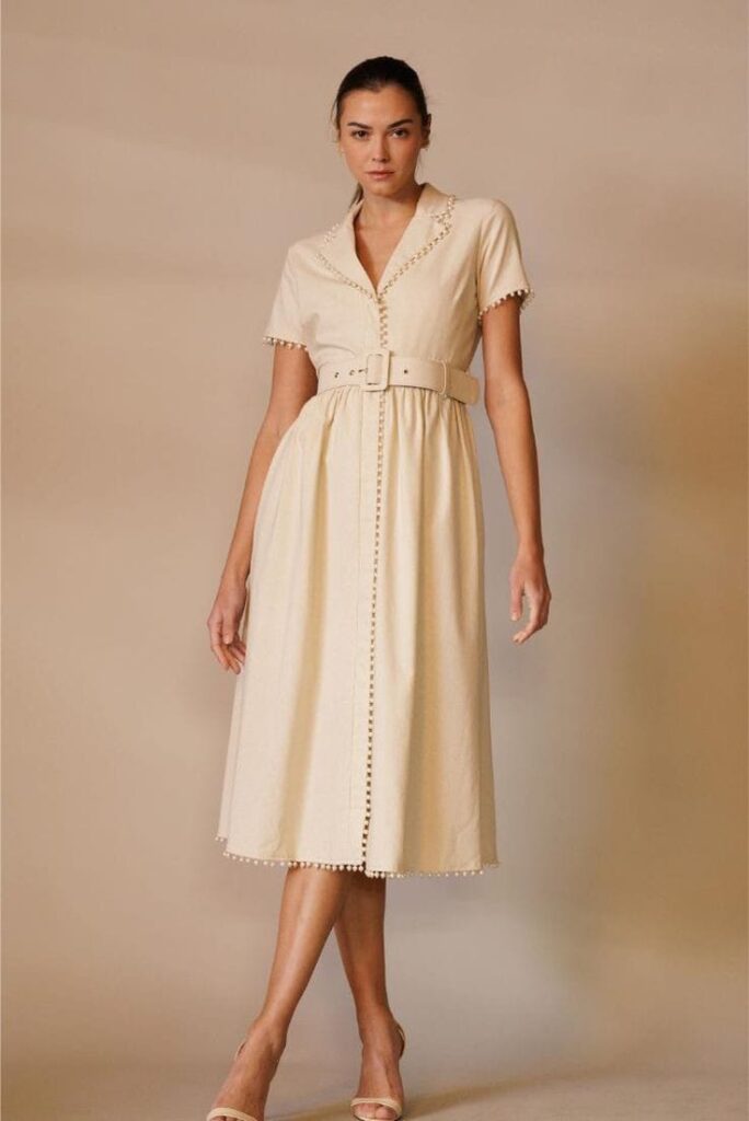 Linen Belted Dresses