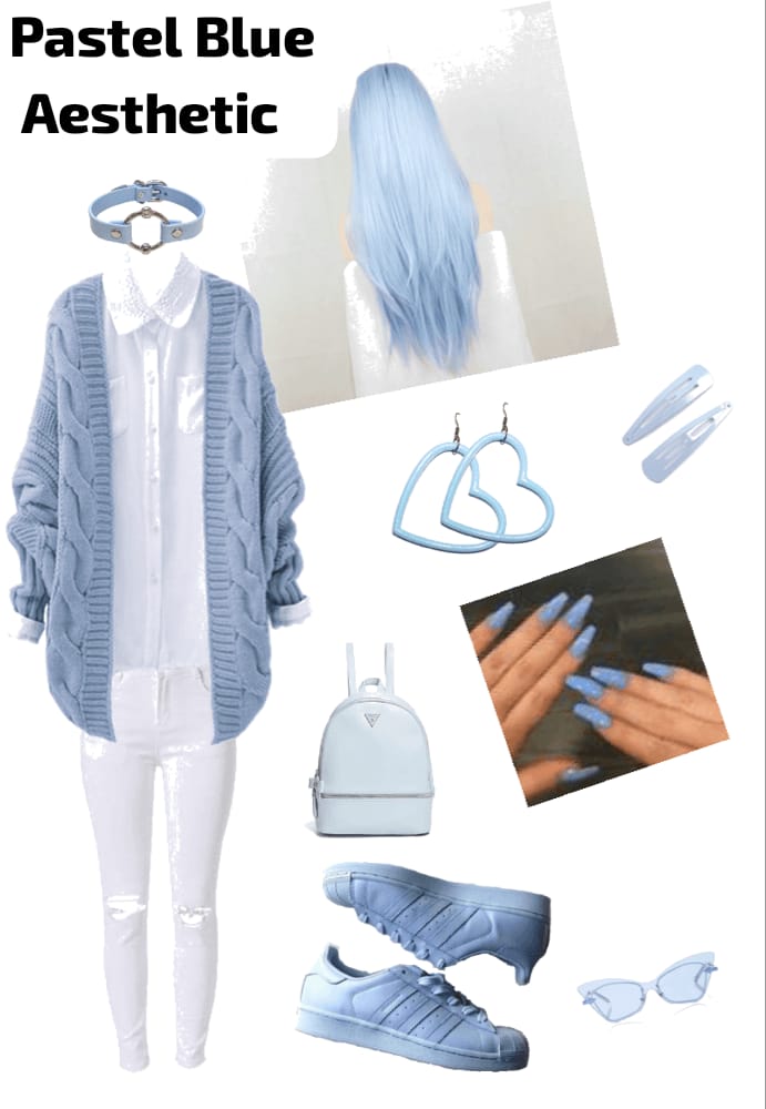 How to Style Pastel Blue Aesthetic Dresses