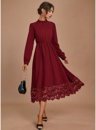 Flowy Dress Adapted for Winter