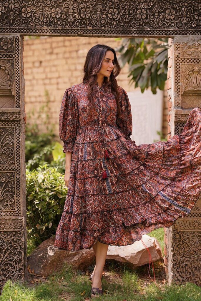 Boho Midi Dress