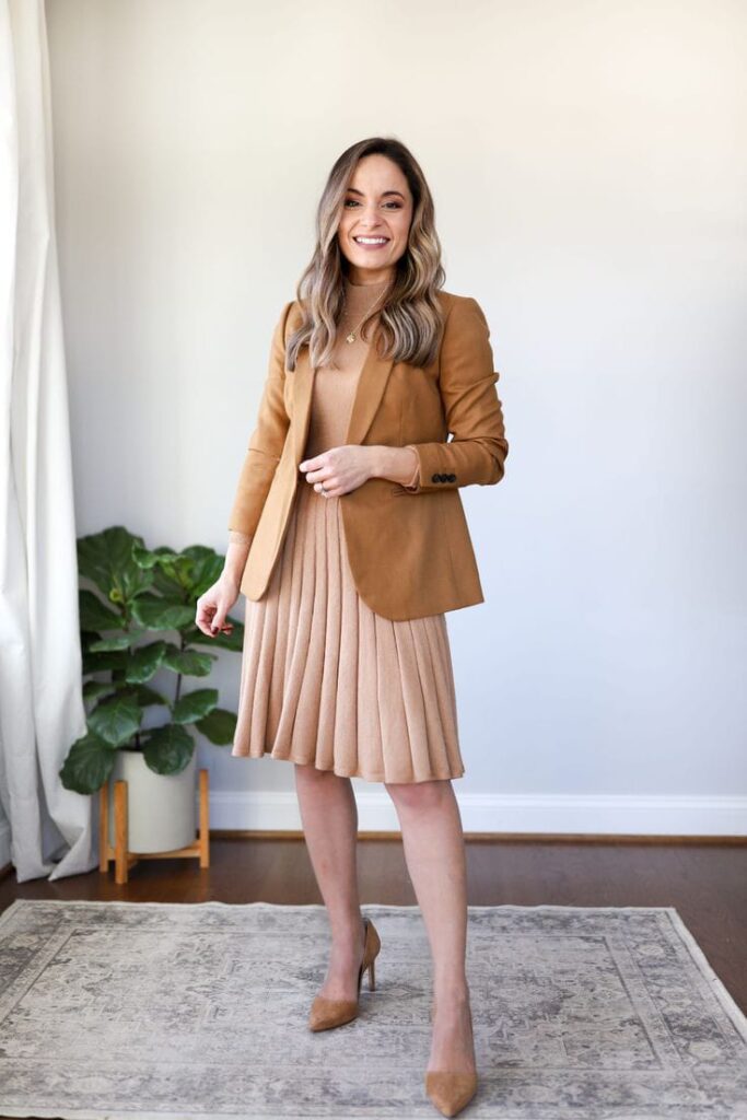 Tan and Pastels: Soft and Feminine