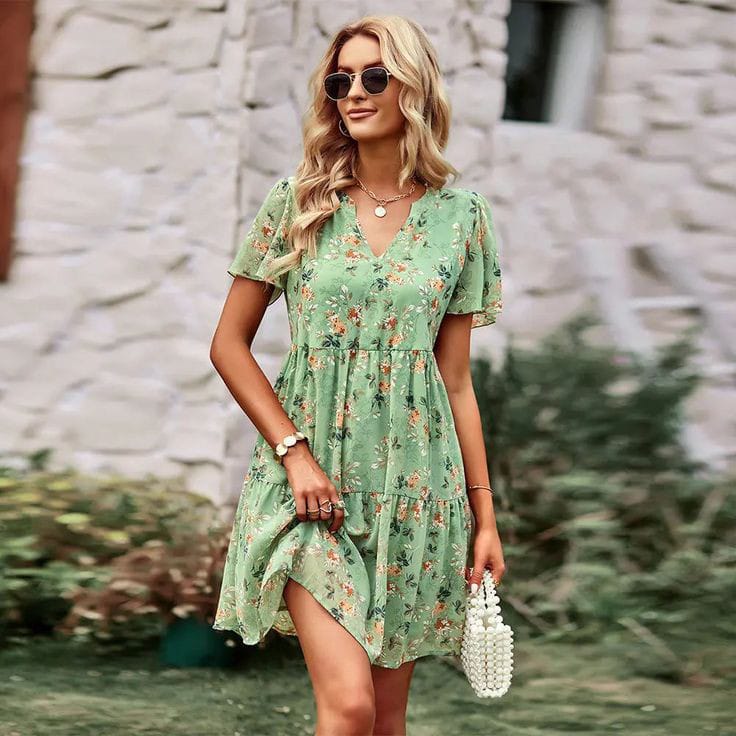 Floral Mini Dress