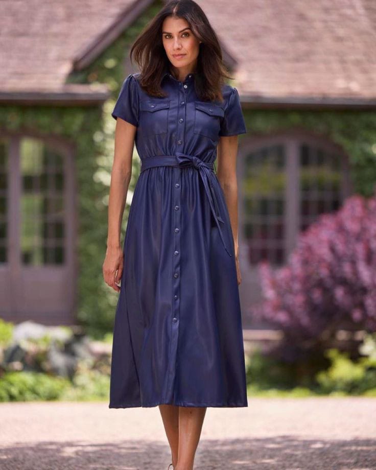 Shirt Midi Dress