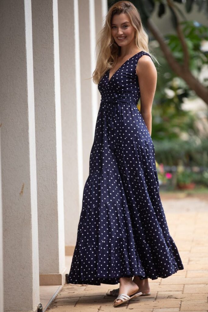 Polka Dot Maxi