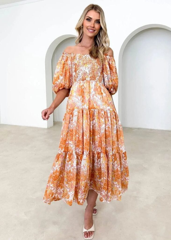 Boho Midi Dress