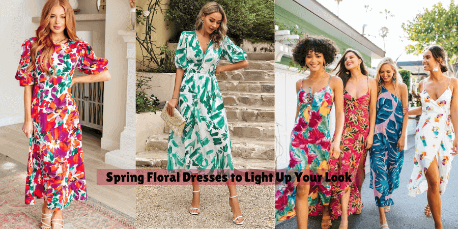 Chic and Cozy Spring Floral Dresses to Light Up Your Look