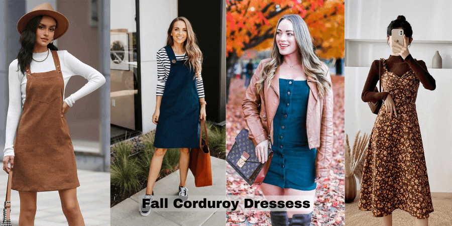 Fall Corduroy Dresses : Fun and Stylish Outfit Ideas