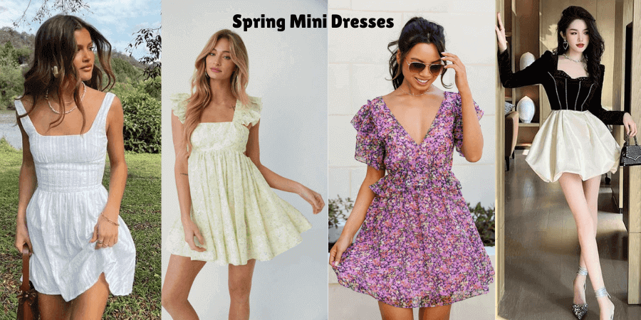 Trendy Spring Mini Dresses