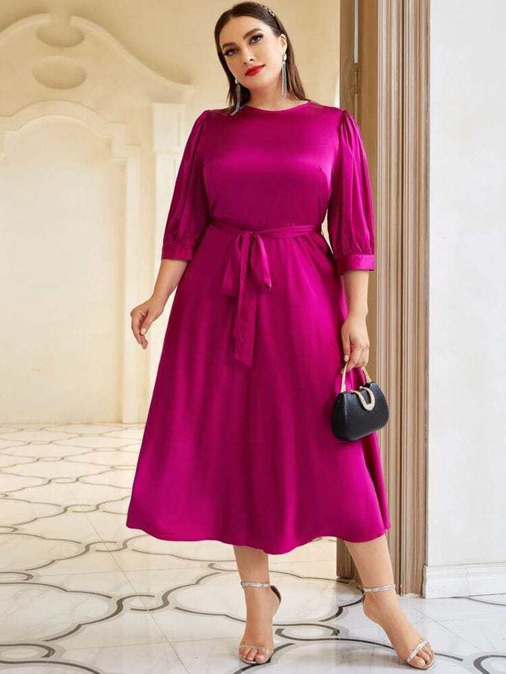 Classic Plus-Size A-Line Dresses