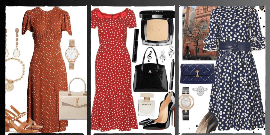 10 Polka Dot Wedding Guest Dresses Ideas to Steal the Show