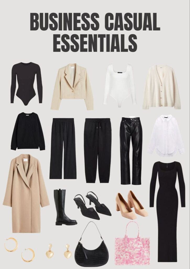 Key Pieces for a Business Casual Wardrobe