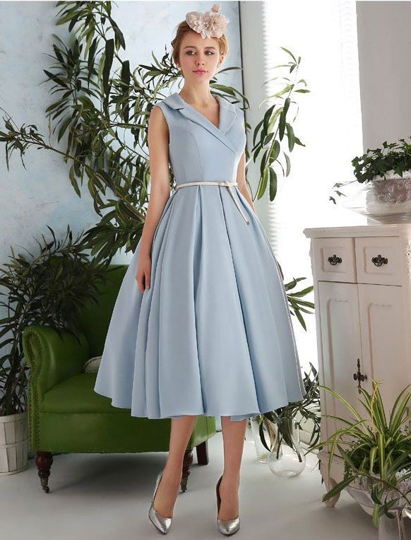 Vintage Tea-Length Dresses