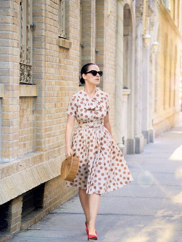 Seasonal Polka Dot Dress Ideas