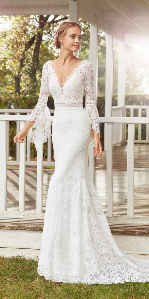 White Wedding Bohemian Dress