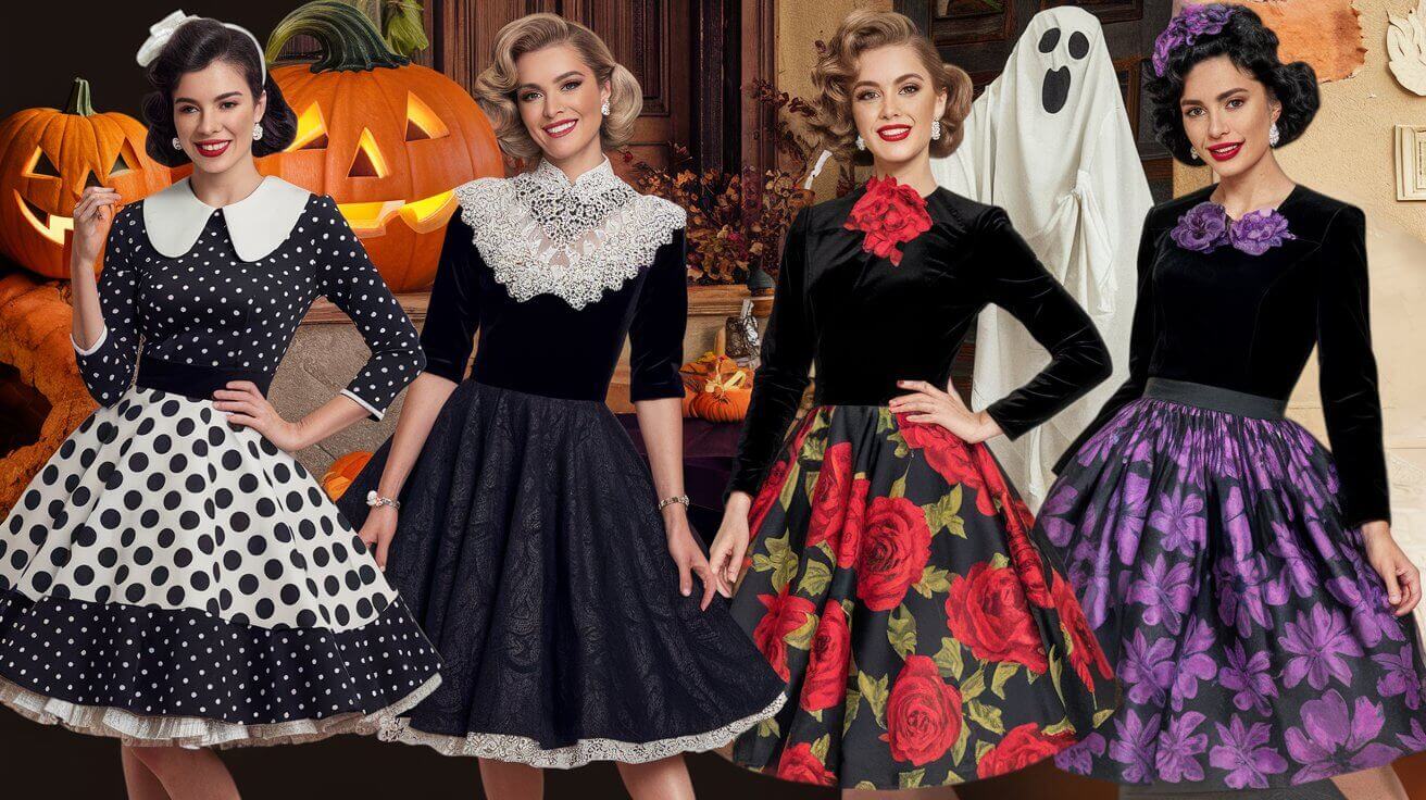 Vintage Halloween Dresses Classic Costume Ideas