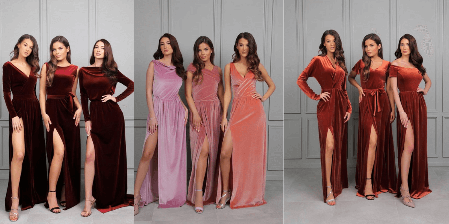 Want to Look Elegant? Try These Velvet Party Dresses!