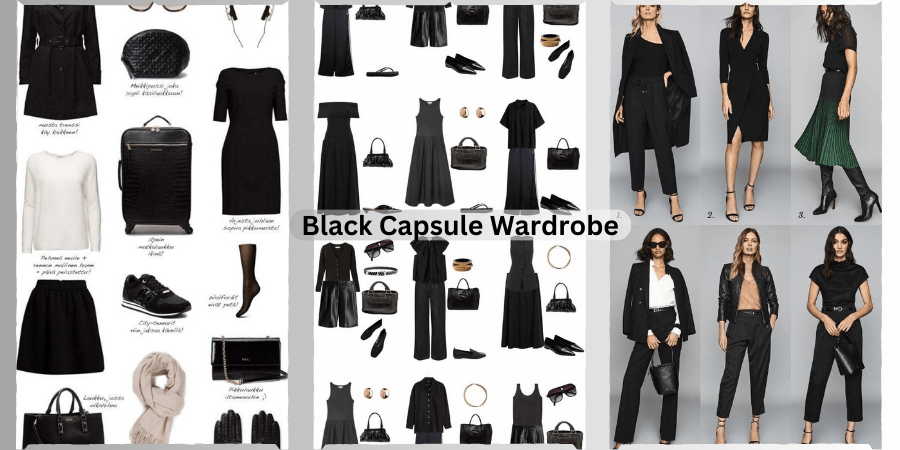 Your Guide to a Chic Black Capsule Wardrobe