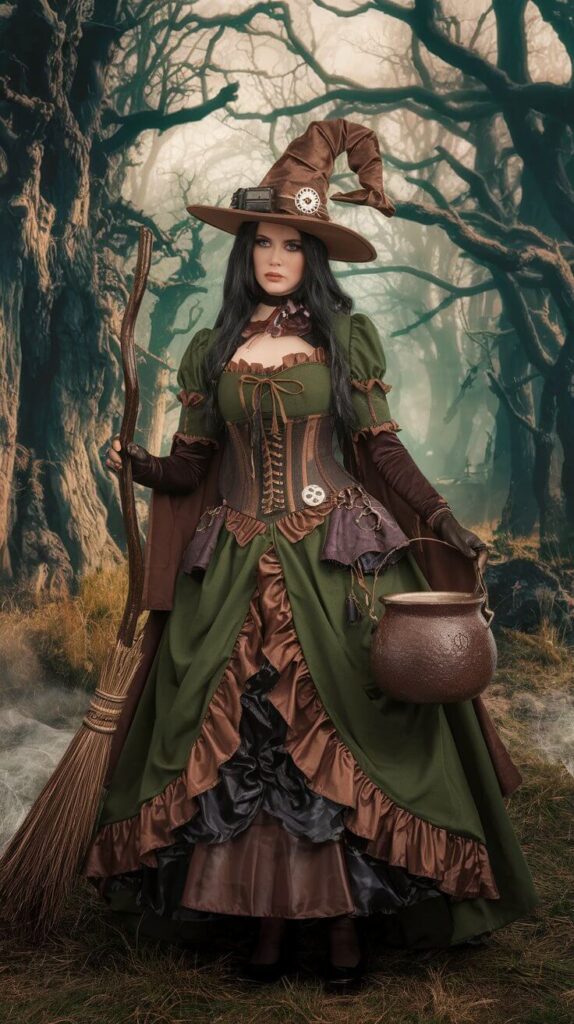  Steampunk Witch Dresses