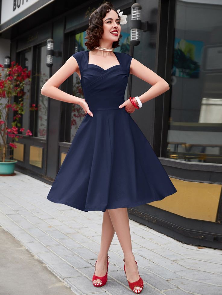 Vintage Fit-and-Flare Dresses