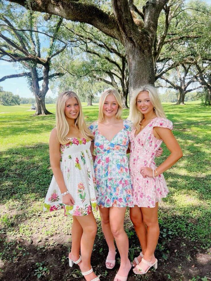 Floral Dresses for Fun Celebrations