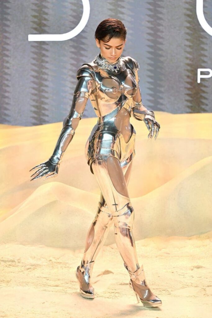 1. Mugler Robot Suit – Dune: Part Two Premiere (London)