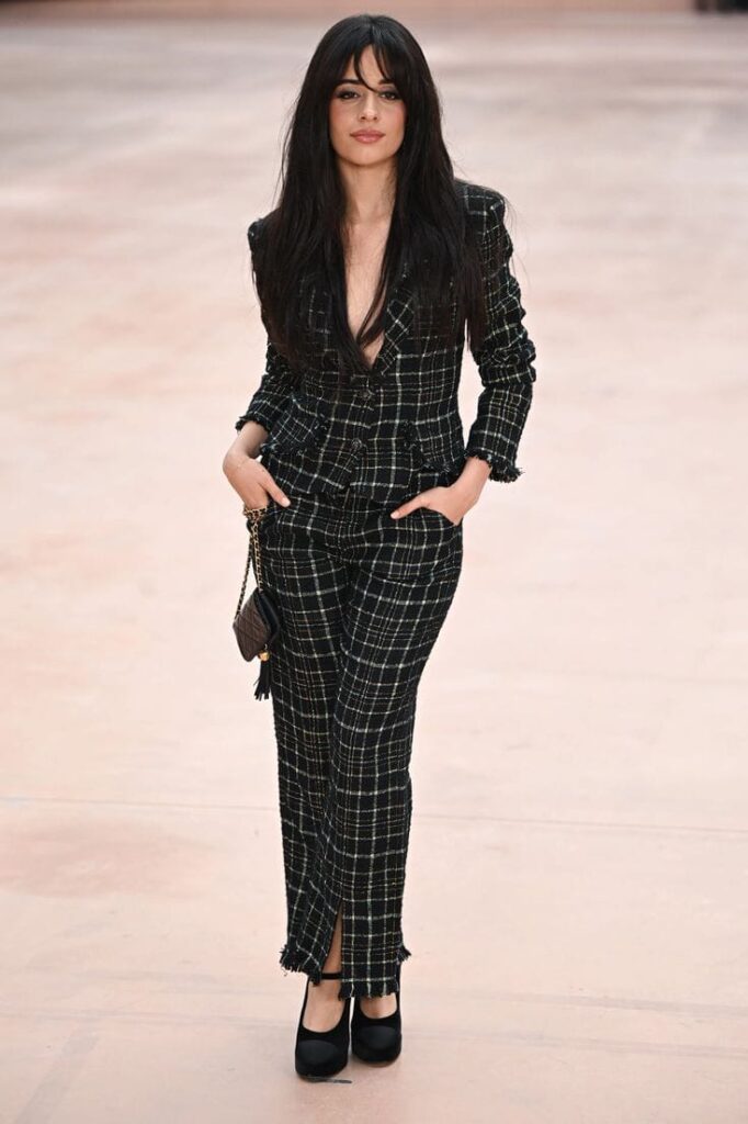 Shirtless Blazer Styling Choice