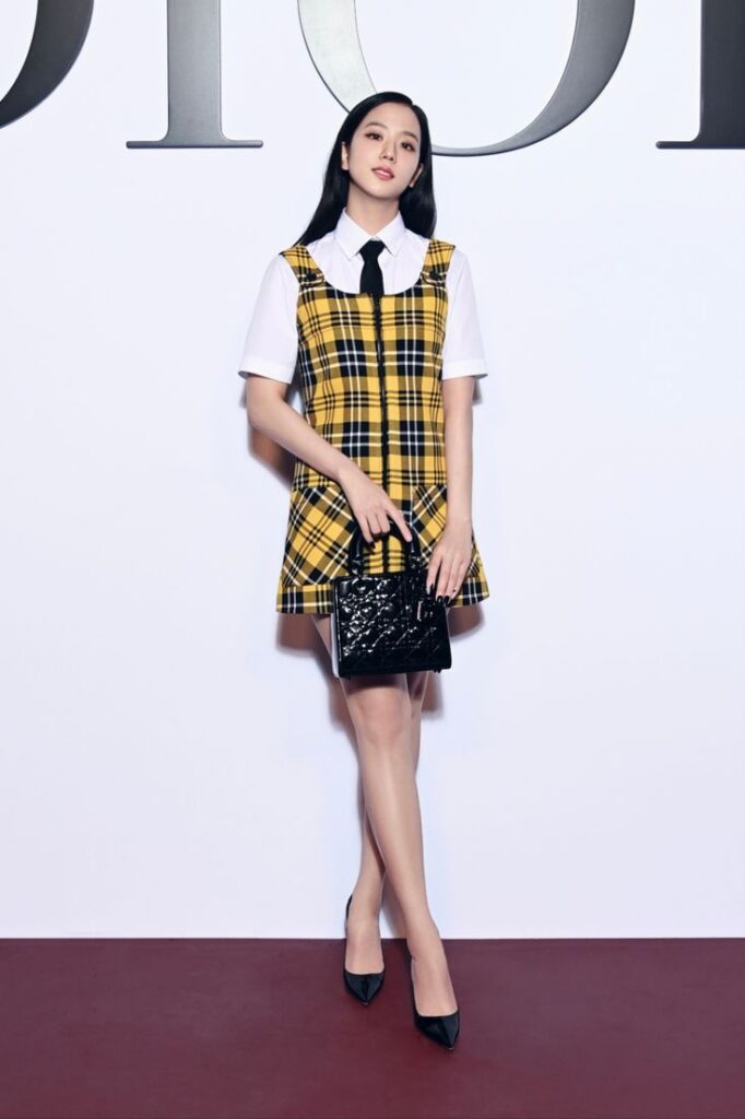 1. Jisoo at Dior – SS22 Yellow Jacket Look