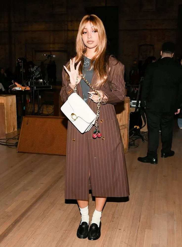 Look 1 – The Statement Trench and Headphones Combo