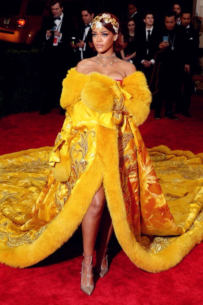 1. The Yellow Guo Pei Gown (Met Gala 2015)