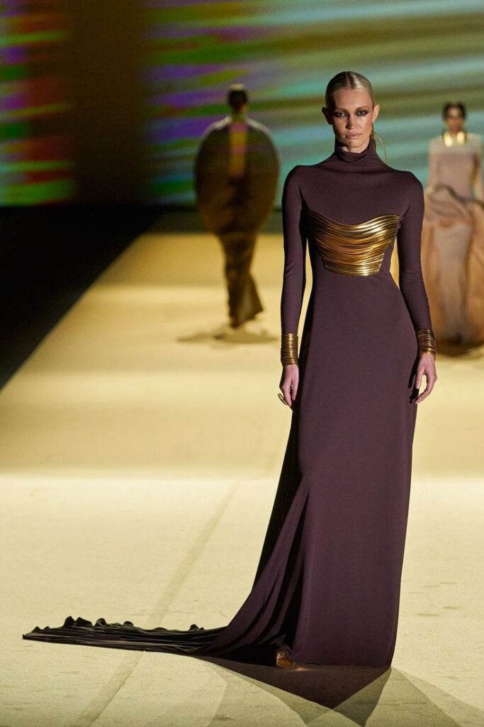 8. Stephane Rolland Gown – Dune Premiere (New York)