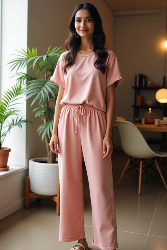 5. Muted Blush (Ready-to-Wear Co-Ord Set)