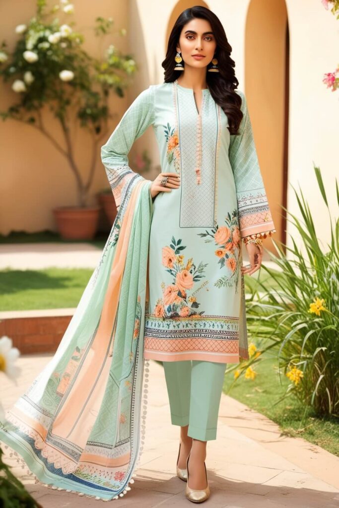 3. Printed Lawn and Cotton Sets