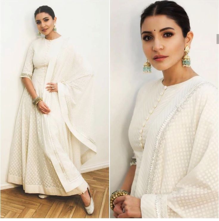 Key Elements of Anushka Sharma White Dress Styling