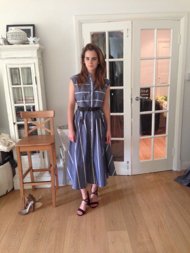 How to Recreate Emma Watson’s Weekend Style