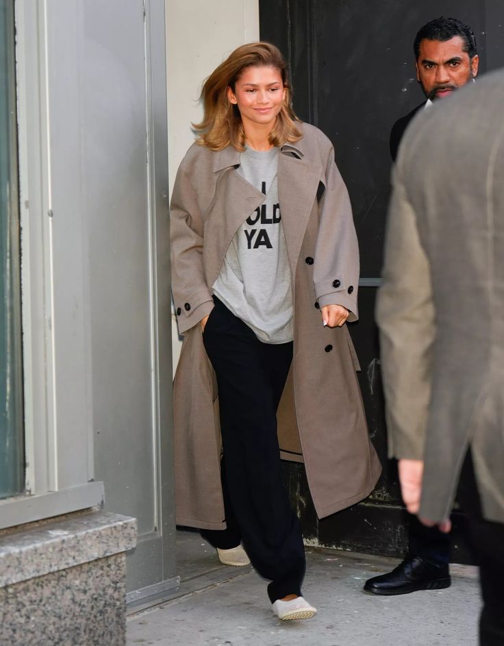 Baggy Blazers and Luxe Sneakers