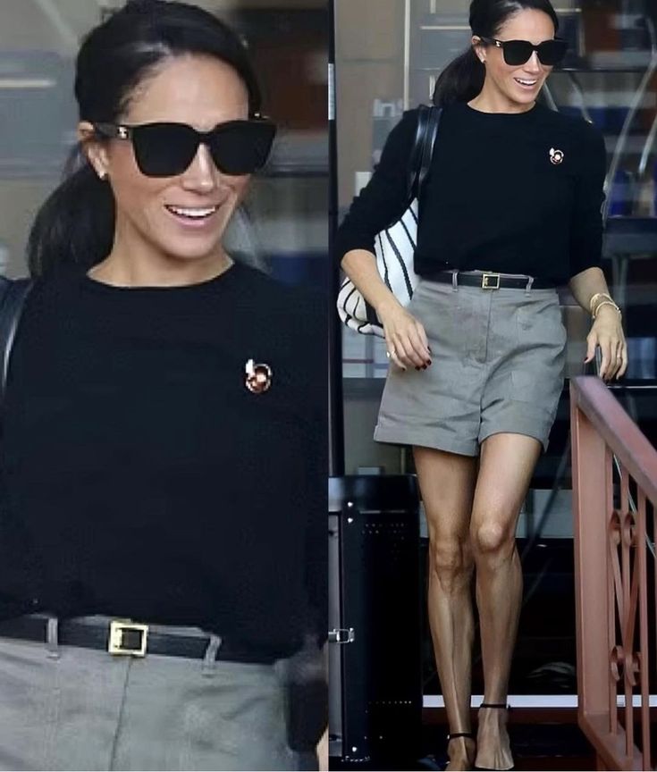 Style Breakdown of Meghan Markle Flats Outfit