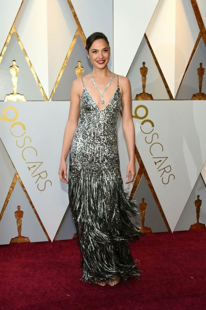 2018 Oscars – Shining in Silver