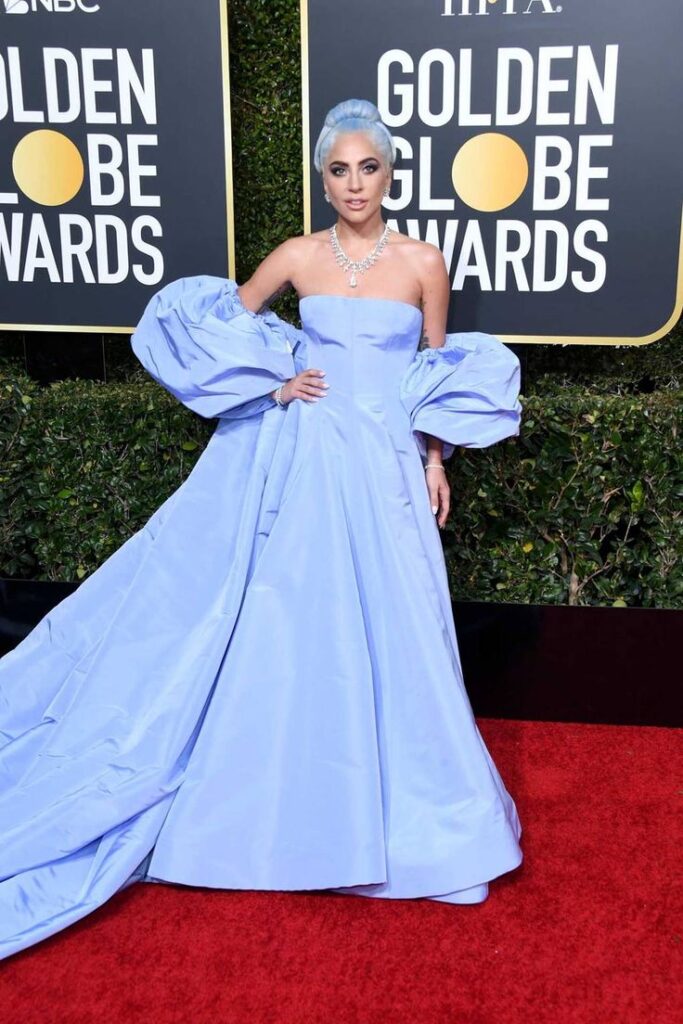 3.Golden Valentino Gown – 2019 Golden Globes