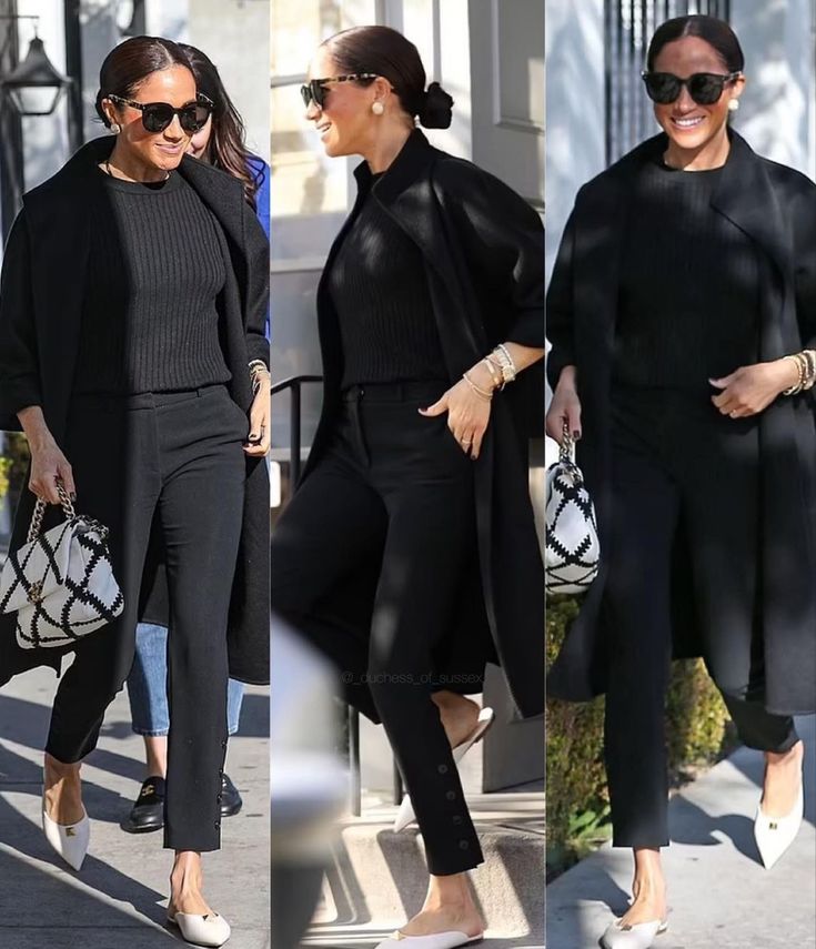 Celebrity Stylists on Meghan Markle Flats Outfit