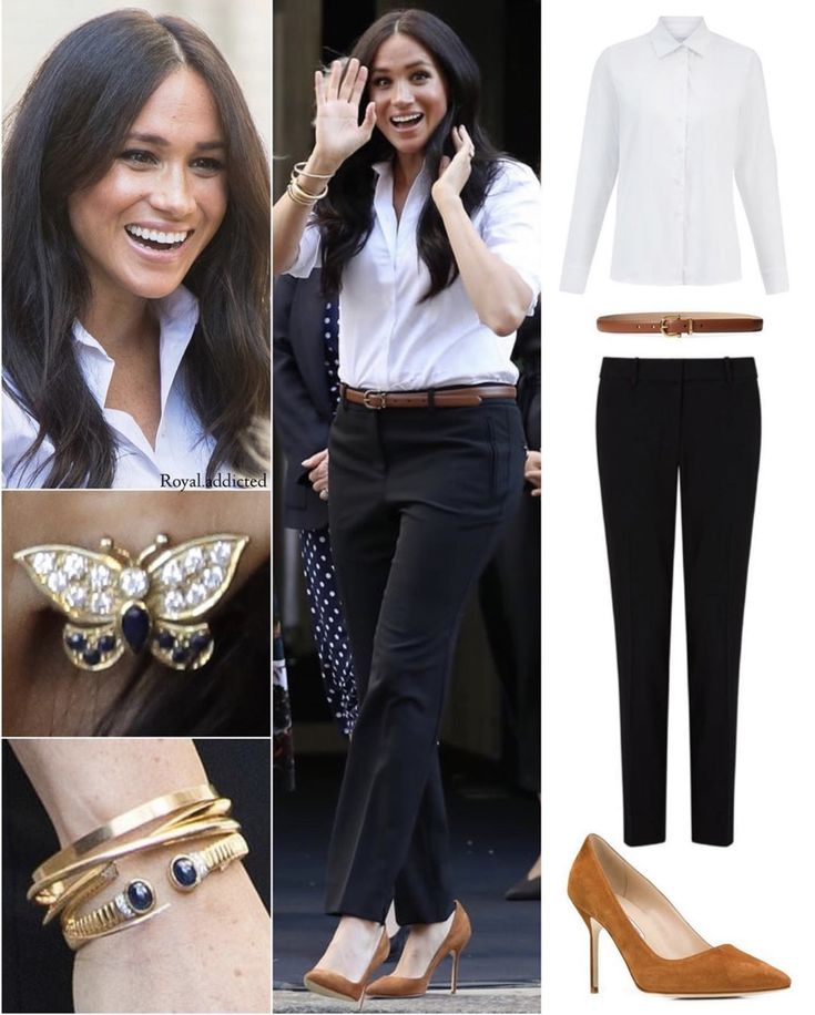 How to Recreate Meghan Markle Flats Outfit Look