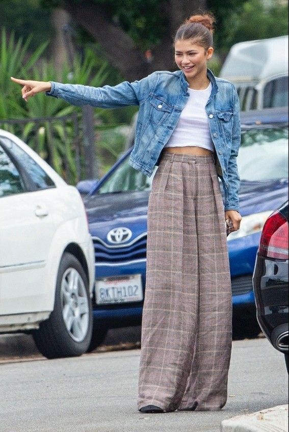 How Zendaya Styles Denim Differently