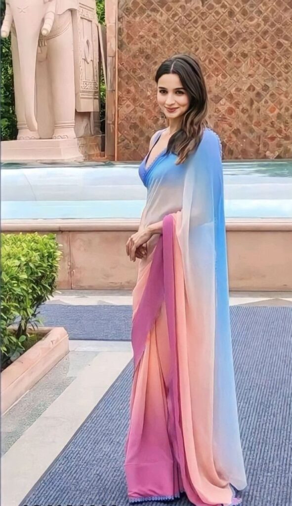 Sarees and Lehengas That Showcase Alia Bhatt Style