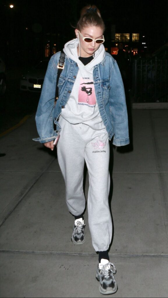 Baggy Hoodie Styled with High-End Accessories