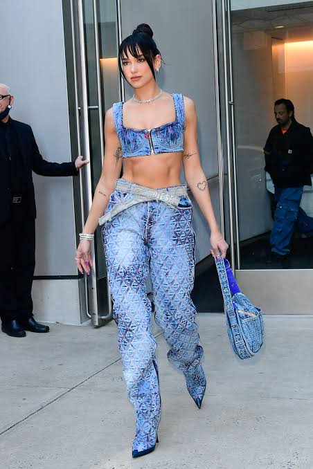 Look 9 – Denim-on-Denim Airport Look