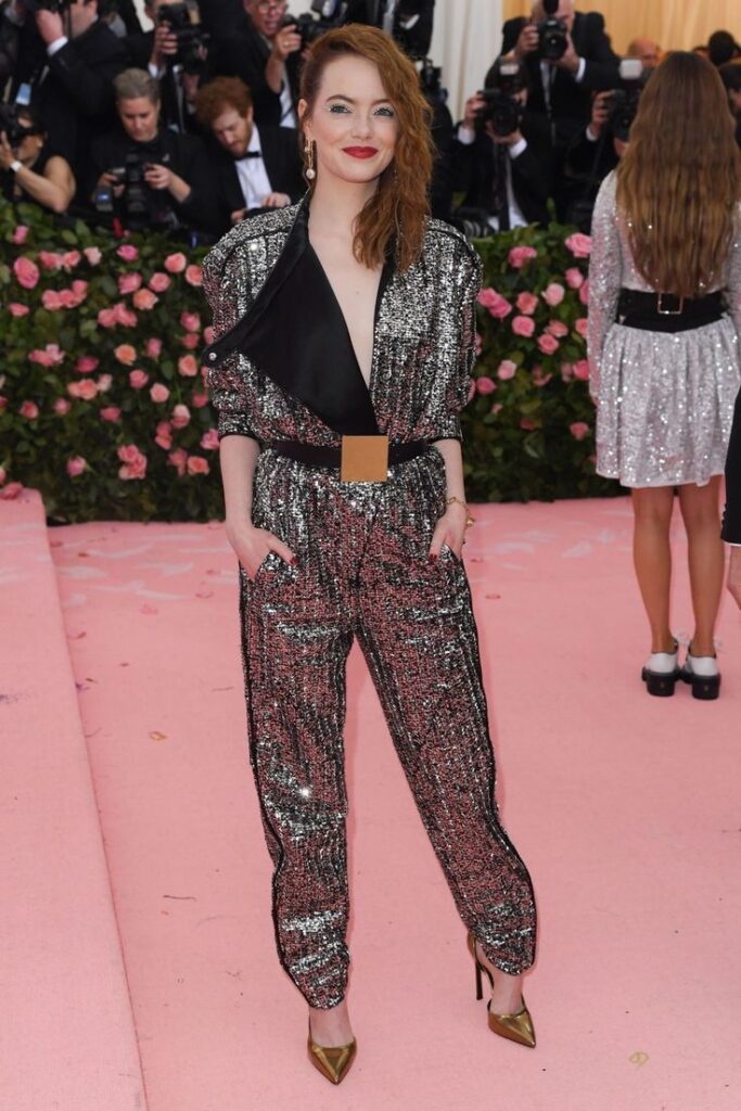 9.The Met Gala Sparkle: Jumpsuit Royalty